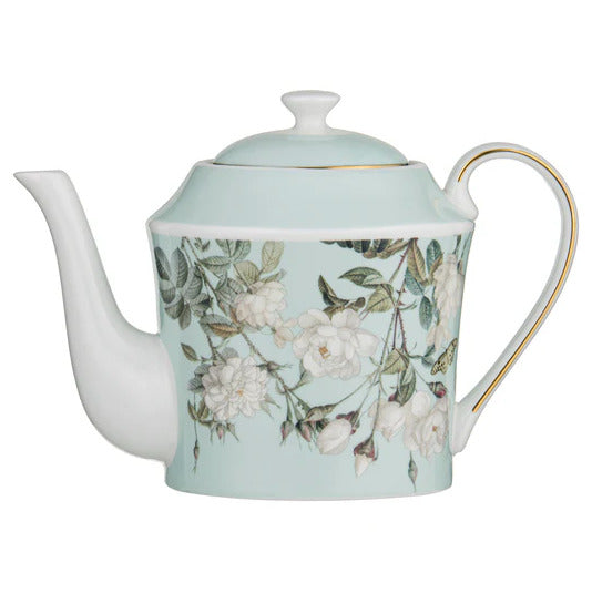 Ashdene: Elegant Rose Mint Teapot