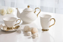 Load image into Gallery viewer, Ashdene: Ripple White Teapot