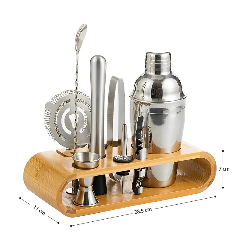 COOKOZZY Mixology Bartender Kit - Steel