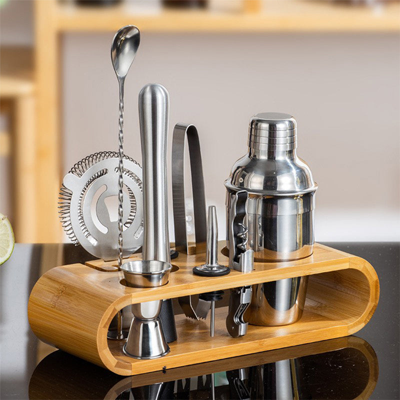 COOKOZZY Mixology Bartender Kit - Steel