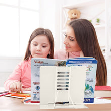 Load image into Gallery viewer, STORFEX Metal Book Stand - White