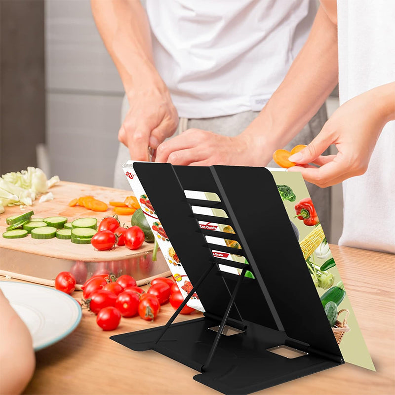 STORFEX Metal Book Stand - Black