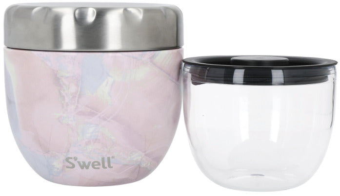 Swell: Geode Rose Swell Eats (636ml) - S'Well