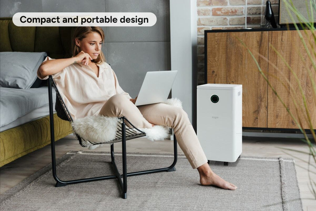 Kogan SmarterHome 2-in-1 Dehumidifier and Air Purifier with HEPA 13 Filter