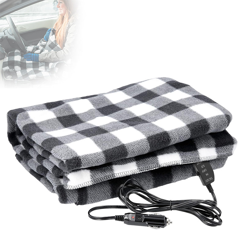 COMFEYA Heated Car Blanket - Grey
