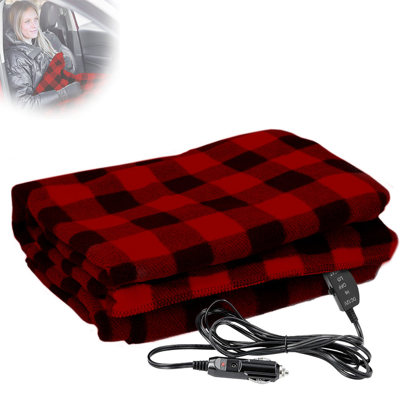 COMFEYA Heated Car Blanket - Red