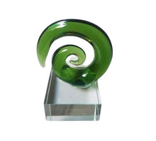 Load image into Gallery viewer, Glass Art Koru