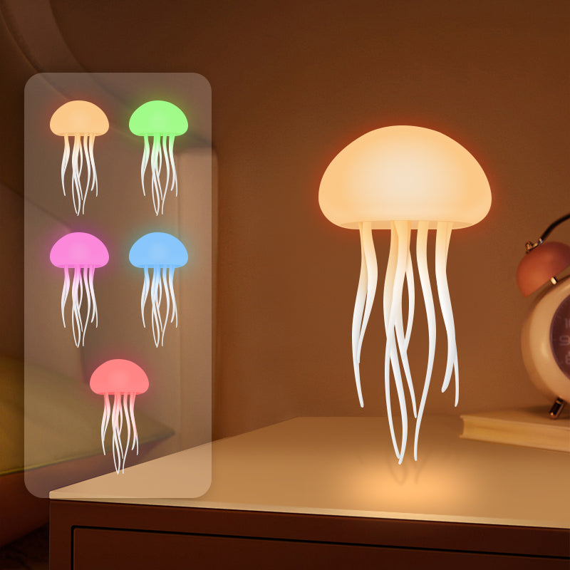 Jellyfish Night Light with Rotating Tentacles