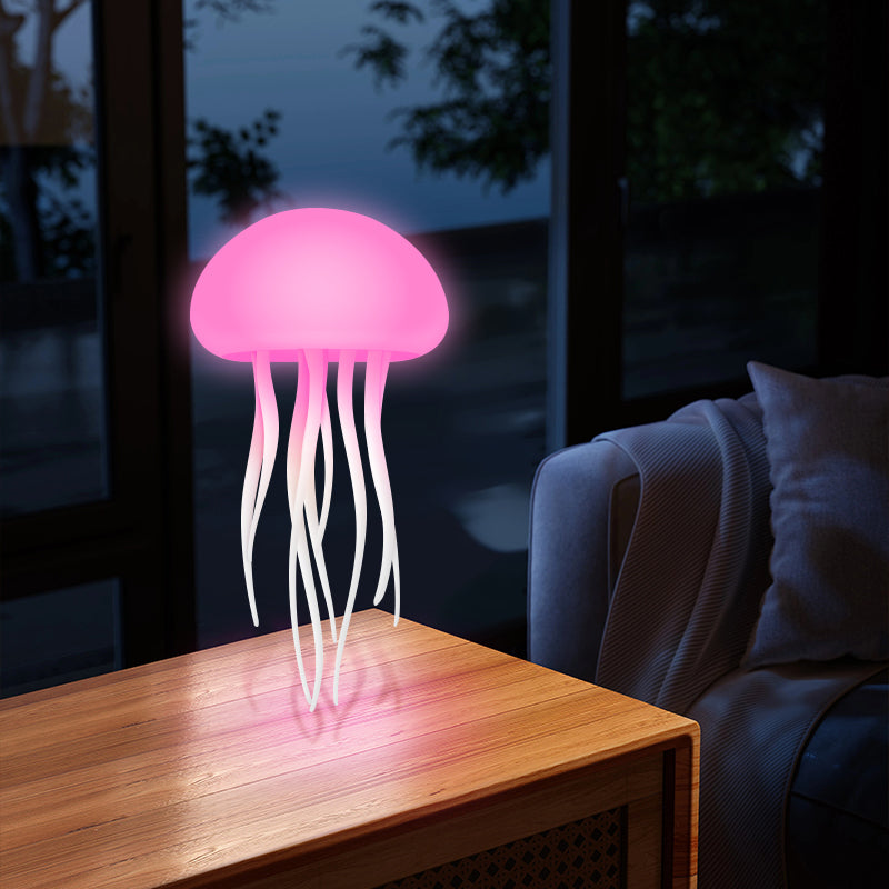 Jellyfish Night Light with Rotating Tentacles