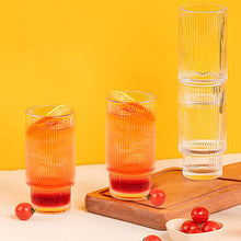 Load image into Gallery viewer, OZZCOOKY Ribbed Glassware - 4 Pack - OZZYCOOK
