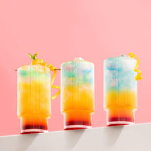 Load image into Gallery viewer, OZZCOOKY Ribbed Glassware - 4 Pack - OZZYCOOK