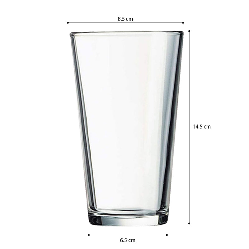 OZZYCOOK 473ml Drinking Glasses - Set of 6