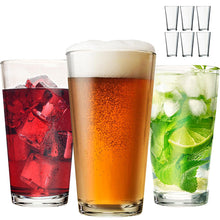 Load image into Gallery viewer, OZZYCOOK 473ml Drinking Glasses - Set of 6
