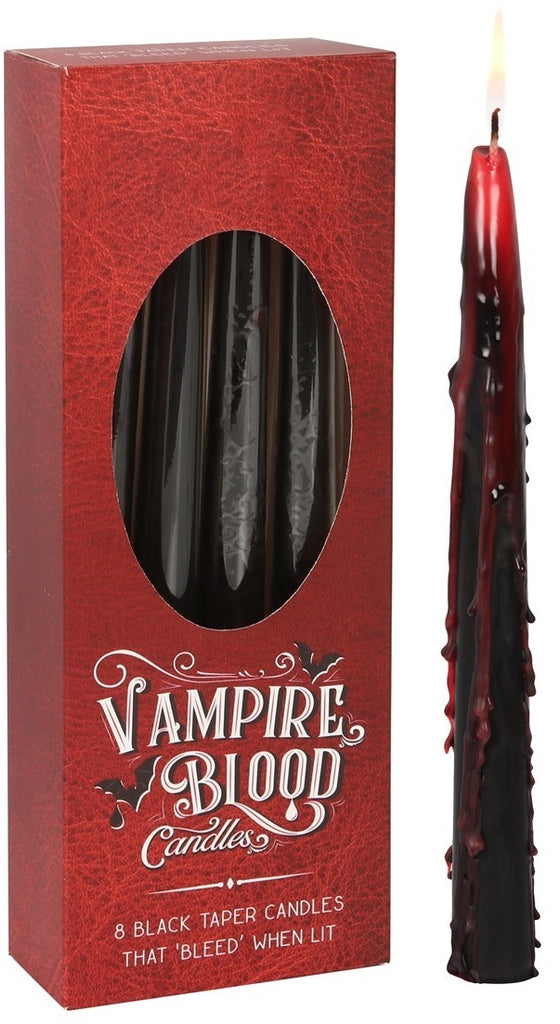 Vampire Blood Taper Candles (Box of 8)