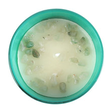 Load image into Gallery viewer, Sagittarius Ylang Ylang &amp; Amber Gemstone Glass Candle