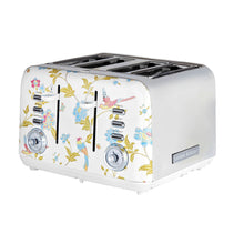 Load image into Gallery viewer, Laura Ashley: Elveden 4 Slice Toaster - White