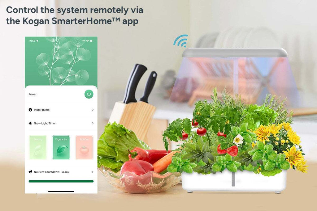 Kogan SmarterHome™ Indoor 14 Pod Hydroponics Growing System