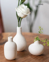 Load image into Gallery viewer, Räder: Mini Beaded Vases - Pearl (Set of 3) - Rader