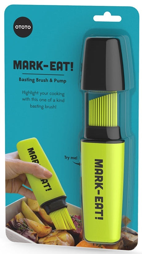 Ototo: Mark-Eat! Basting Brush & Pump - Blue