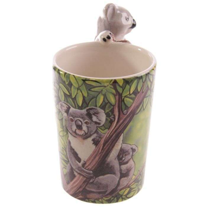 Zooniverse Koala Ceramic Shaped Handle Mug (400ml)