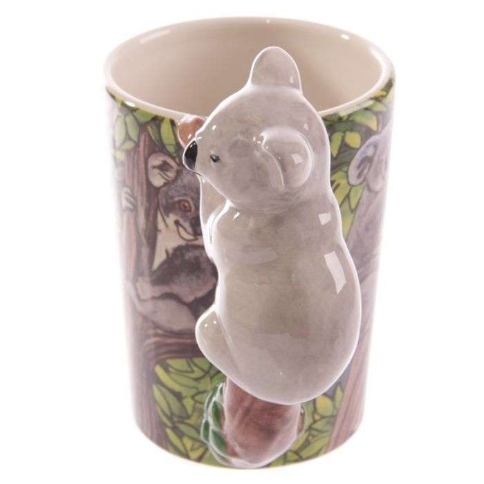 Zooniverse Koala Ceramic Shaped Handle Mug (400ml)