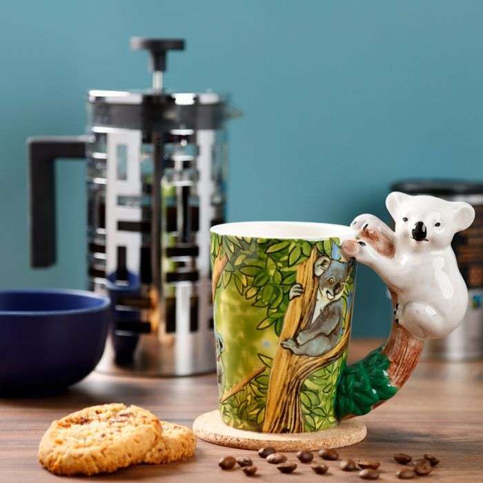 Zooniverse Koala Ceramic Shaped Handle Mug (400ml)