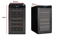 Load image into Gallery viewer, Kogan 18 Bottle Dual Zone Wine Cooler