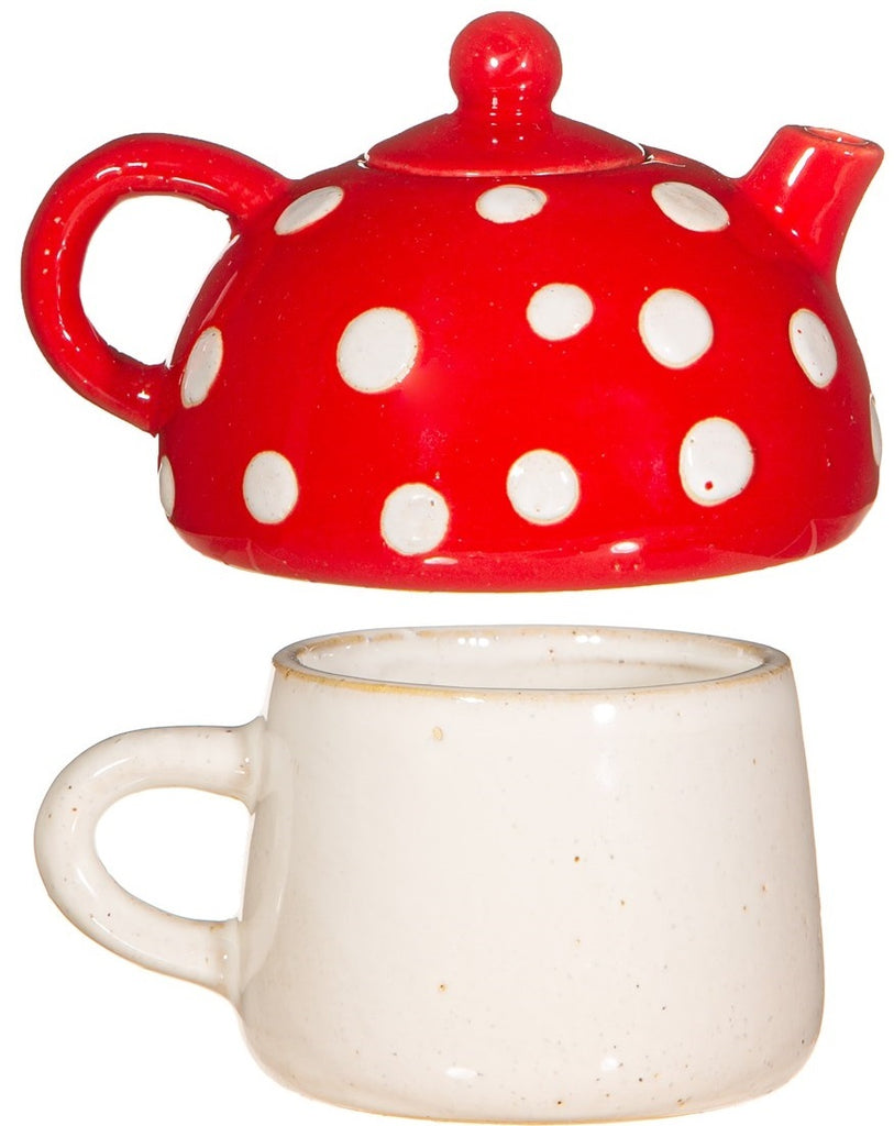 Sass & Belle: Red Mushroom Tea for One