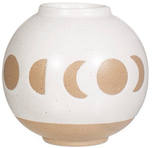 Load image into Gallery viewer, Sass &amp; Belle: Moon Phases Vase - White