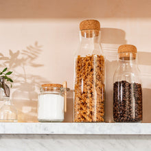 Load image into Gallery viewer, Sass &amp; Belle: Jar with Cork Ball Lid (700ml)