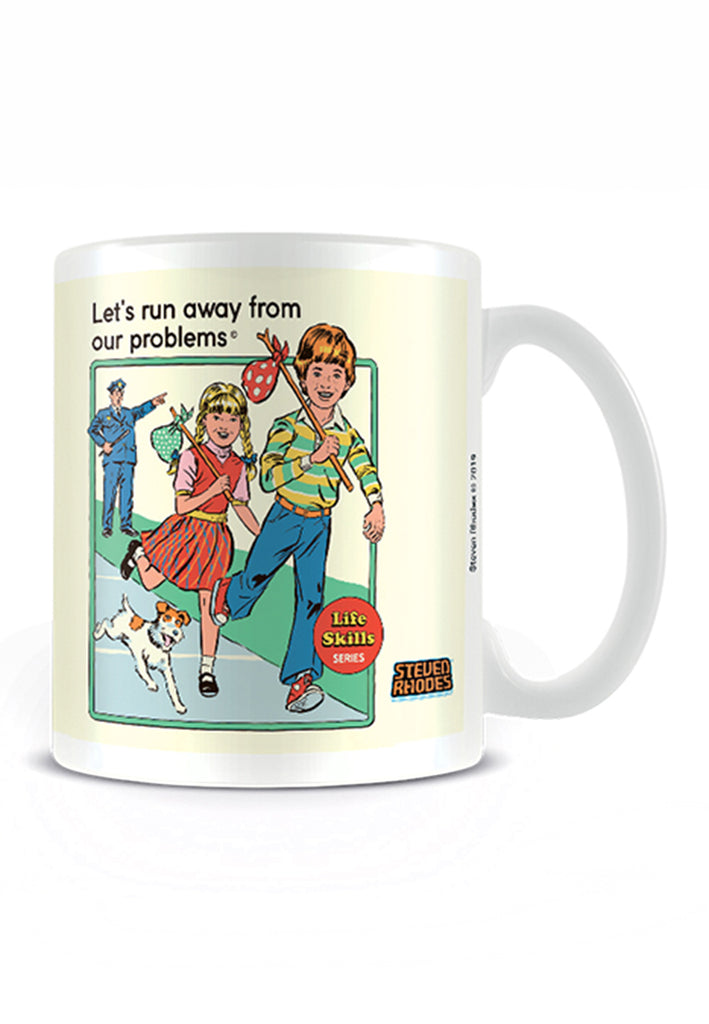 Steven Rhodes - Let's Run Away Mug - Impact Posters