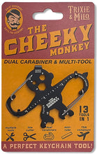 Load image into Gallery viewer, Trixie &amp; Milo: The Cheeky Monkey Carabiner &amp; Multi-Tool