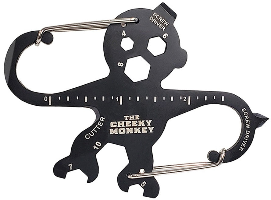 Trixie & Milo: The Cheeky Monkey Carabiner & Multi-Tool