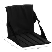 Load image into Gallery viewer, HYPERANGER Portable Oxford Cloth Cushion for Stadiums - Black