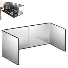 Load image into Gallery viewer, OZZYCOOK 4 Sided Foldable Galvanized Sheet Oil Splatter Screens - Medium