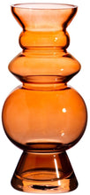 Load image into Gallery viewer, Sass &amp; Belle: Selina Glass Vase - Dark Amber