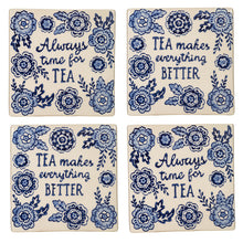 Load image into Gallery viewer, Sass &amp; Belle: Blue Willow Coasters (Set of 4)