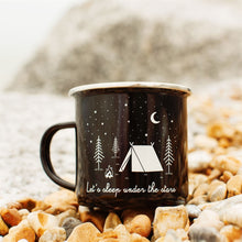 Load image into Gallery viewer, Sass &amp; Belle: Under the Stars Enamel Mug (350ml)