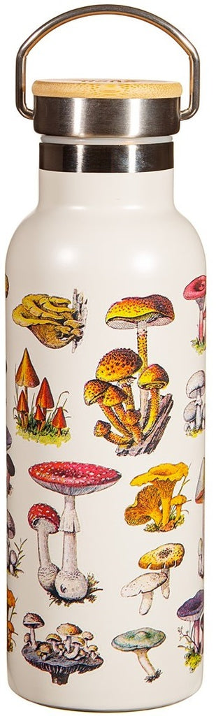 Sass & Belle: Vintage Mushroom Metal Water Bottle (500ml)