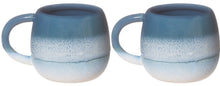 Load image into Gallery viewer, Sass &amp; Belle: Mojave Glaze Espresso Blue Mug (Set of 2) (160ml)