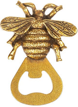 Load image into Gallery viewer, Sass &amp; Belle: Gold Bee Bottle Opener