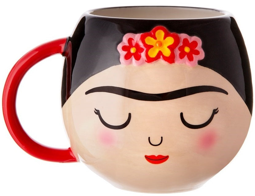 Sass & Belle: Frida Shaped Mug (390ml)