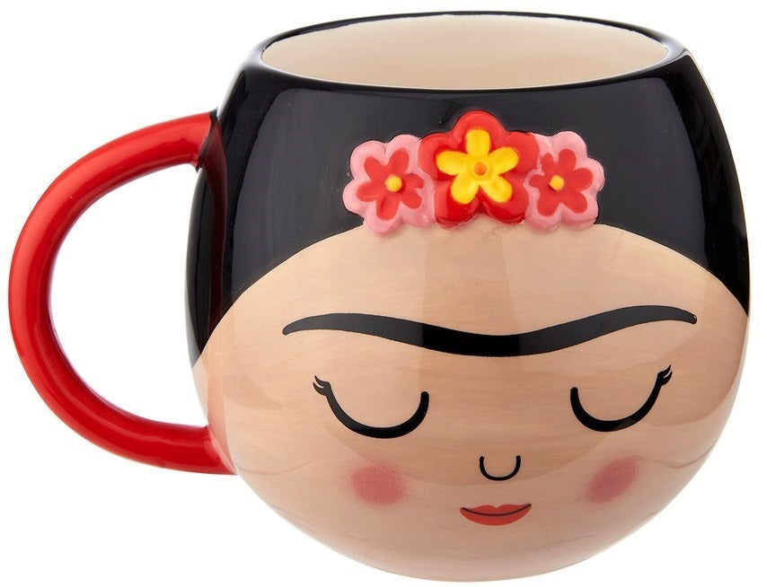 Sass & Belle: Frida Shaped Mug (390ml)