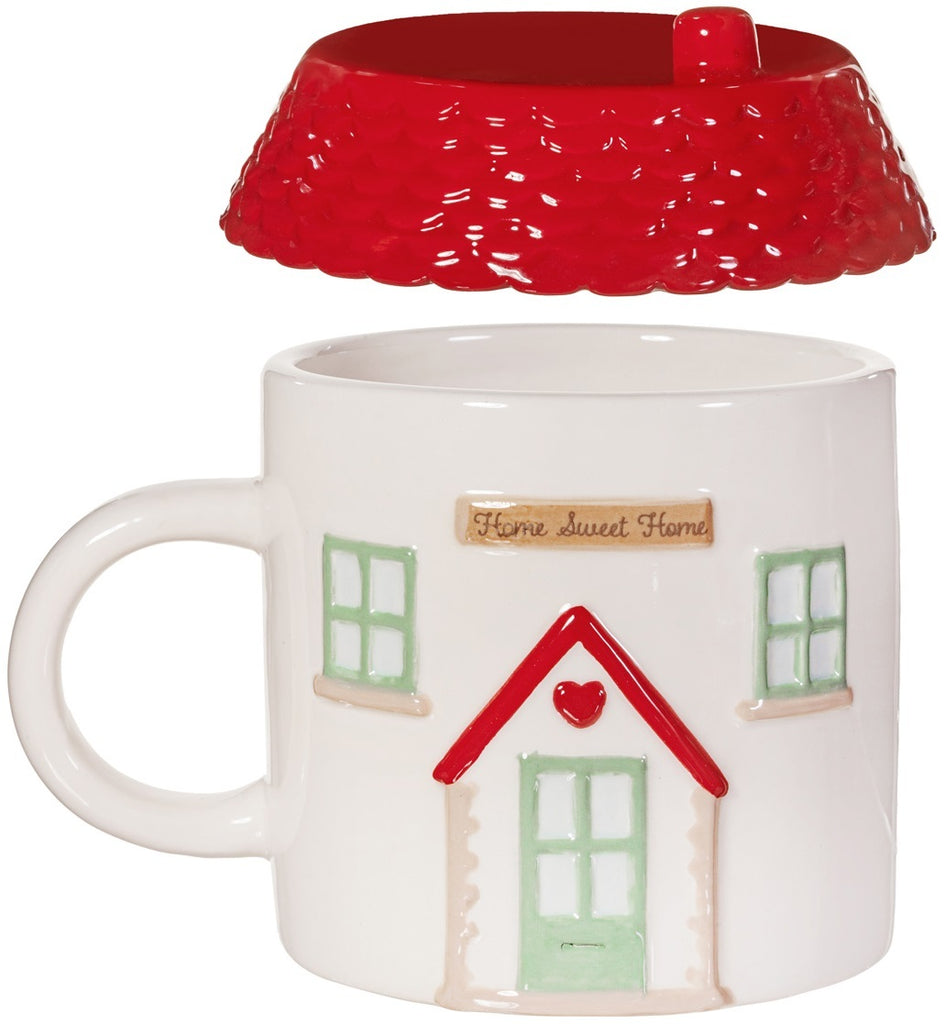 Sass & Belle: House Shaped Mug with Lid