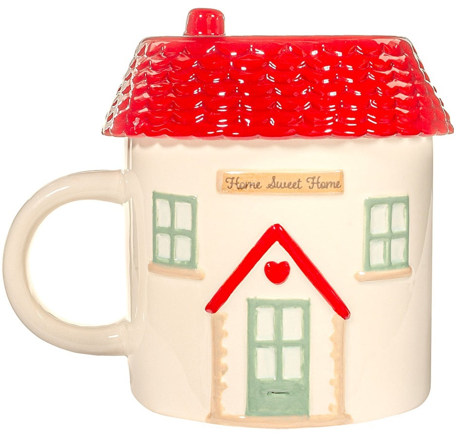 Sass & Belle: House Shaped Mug with Lid