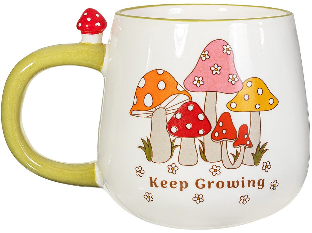 Sass & Belle: Retro "Keep Growing" Mug