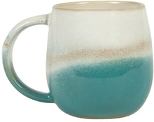 Load image into Gallery viewer, Sass &amp; Belle: Dip Glazed Ombre Turquoise Mug