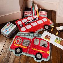 Load image into Gallery viewer, Sass &amp; Belle: Fire Engine Rug (44 x 60cm)