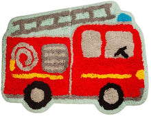 Load image into Gallery viewer, Sass &amp; Belle: Fire Engine Rug (44 x 60cm)