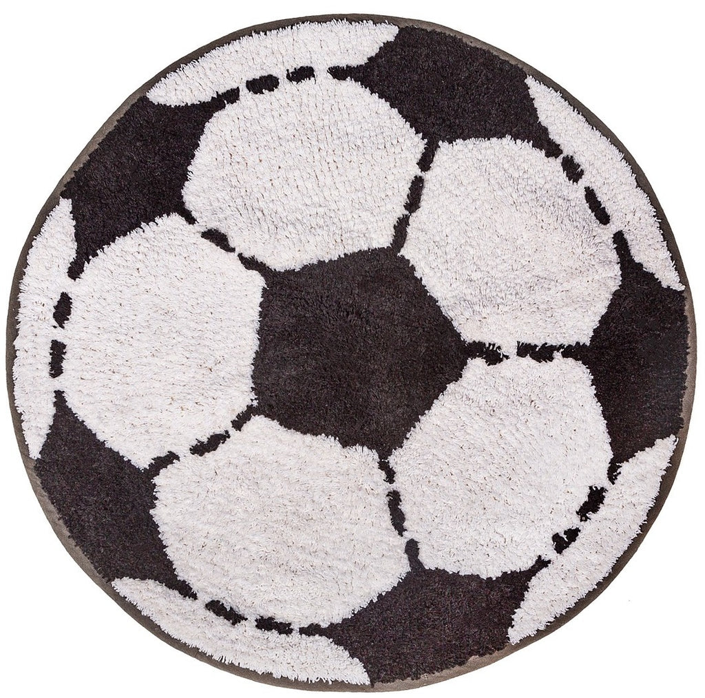 Sass & Belle: Football Shaped Rug (58cm)